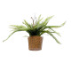 GloboStar® Artificial Garden FERN HANGING BOUQUET PLANT 20629 Τεχνητό Κρεμαστό Διακοσμητικό Φυτό Φτέρης  Y56cm