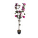 GloboStar® Artificial Garden BOUGAUVILLEA 20674 Τεχνητό Διακοσμητικό Φυτό με Ανθη Μπουκανβίλιας Φουξ Υ120cm