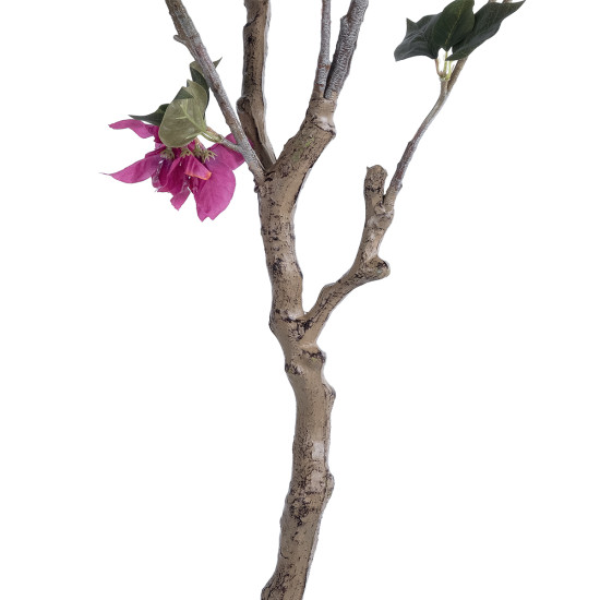 GloboStar® Artificial Garden BOUGAUVILLEA 20675 Τεχνητό Διακοσμητικό Φυτό με Ανθη Μπουκανβίλιας Φουξ Υ150cm