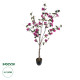 GloboStar® Artificial Garden BOUGAUVILLEA 20676 Τεχνητό Διακοσμητικό Φυτό με Ανθη Μπουκανβίλιας Φουξ Υ180cm