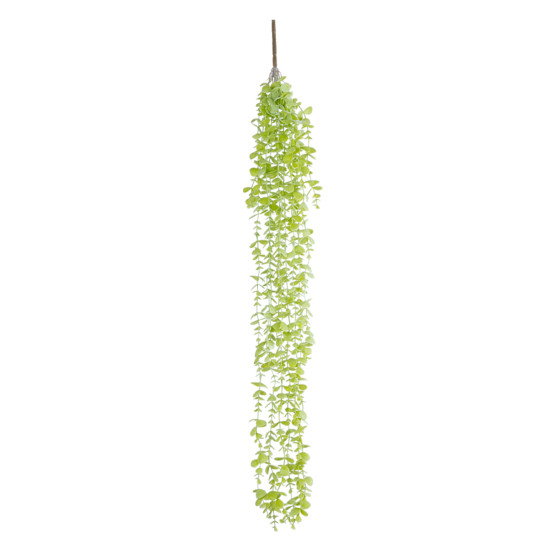 GloboStar® Artificial Garden HANGING EUCALYPTUS 20811 Τεχνητό Διακοσμητικό Κρεμαστό Φυτό Ευκάλυπτος Μ16 x Π9 x Υ105cm