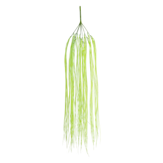 GloboStar® Artificial Garden HANGING GRASS 20813 Τεχνητό Διακοσμητικό Κρεμαστό Φυτό Grass Μ18 x Π4 x Υ81cm