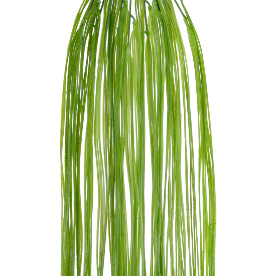 GloboStar® Artificial Garden HANGING GRASS 20814 Τεχνητό Διακοσμητικό Κρεμαστό Φυτό Grass Μ18 x Π4 x Υ81cm