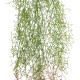 GloboStar® Artificial Garden HANGING AIR GRASS 20817 Τεχνητό Διακοσμητικό Κρεμαστό Φυτό Air Grass Μ22 x Π10 x Υ91cm