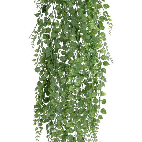 GloboStar® Artificial Garden HANGING ADIANTUM 20837 Τεχνητό Διακοσμητικό Κρεμαστό Κλαδί Αδίαντο Μ20 x Π6 x Υ90cm