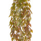 GloboStar® Artificial Garden HANGING LIMA BEAN 20844 Τεχνητό Διακοσμητικό Κρεμαστό Φυτό Φασόλι Λίμα Μ29 x Π10 x Υ86cm