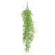 GloboStar® Artificial Garden HANGING LIMA BEAN 20847 Τεχνητό Διακοσμητικό Κρεμαστό Φυτό Φασόλι Λίμα Μ29 x Π10 x Υ86cm