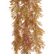 GloboStar® Artificial Garden HANGING BARLEY 20856 Τεχνητό Διακοσμητικό Κρεμαστό Φυτό Κριθάρι Μ26 x Π15 x Υ81cm