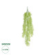 GloboStar® Artificial Garden HANGING BARLEY 20859 Τεχνητό Διακοσμητικό Κρεμαστό Φυτό Κριθάρι Μ26 x Π15 x Υ81cm