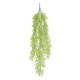 GloboStar® Artificial Garden HANGING BARLEY 20859 Τεχνητό Διακοσμητικό Κρεμαστό Φυτό Κριθάρι Μ26 x Π15 x Υ81cm