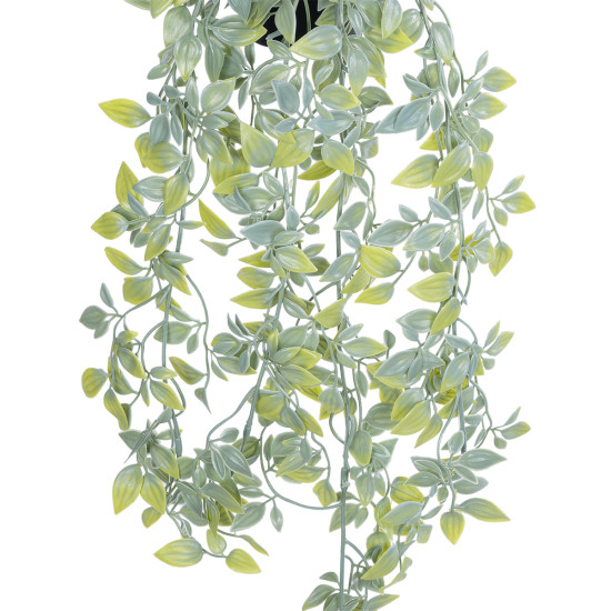 GloboStar® Artificial Garden HANGING DATURA 20864 Τεχνητό Κρεμαστό Διακοσμητικό Φυτό Δατούρα  Φ24 x Y80cm