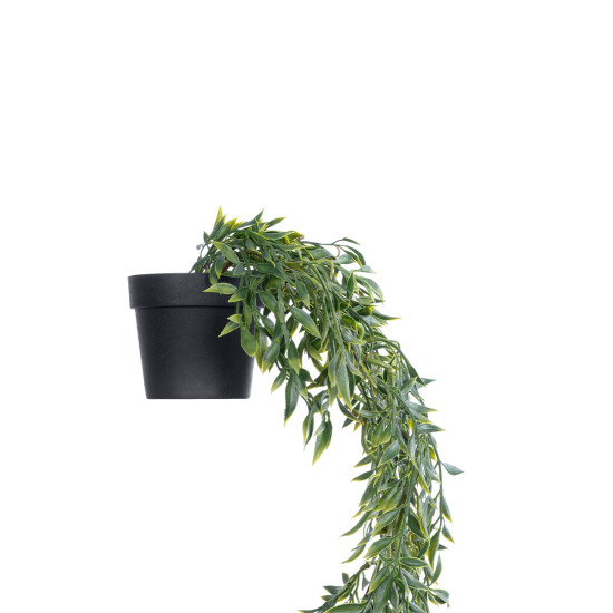 GloboStar® Artificial Garden HANGING NANDINA 20868 - Τεχνητό Κρεμαστό Διακοσμητικό Φυτό Ναντίνα Φ20 x Y60cm