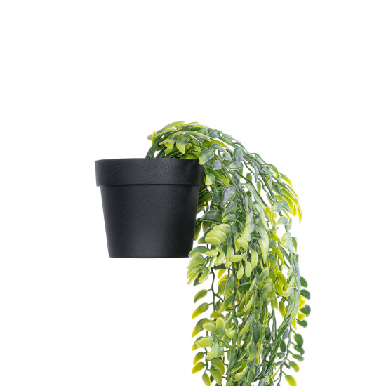 GloboStar® Artificial Garden HANGING FERN 20877 - Τεχνητό Κρεμαστό Διακοσμητικό Φυτό Φτέρη  Φ23 x Y70cm