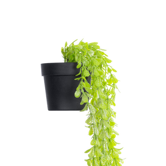 GloboStar® Artificial Garden HANGING MYRTLE 20881 - Τεχνητό Κρεμαστό Διακοσμητικό Φυτό Μυρτιά Φ21 x Y80cm