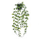 GloboStar® Artificial Garden HANGING DUTCH BEAN 20883 - Τεχνητό Κρεμαστό Διακοσμητικό Φυτό Ολλανδικό Φασόλι Φ28 x Y70cm