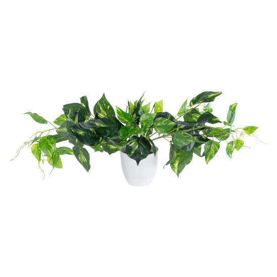 GloboStar® Artificial Garden POTHOS PINEAPPLE 20885 Τεχνητό Διακοσμητικό Φυτό Πόθος Ανανά Φ60 x Υ33cm