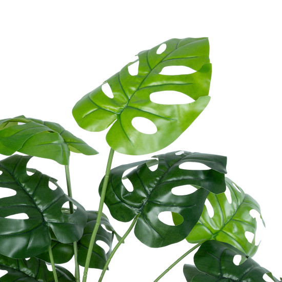 GloboStar® Artificial Garden MONSTERA PLANT 20909 - Διακοσμητικό Φυτό Μονστέρα Φ50 x Υ75cm