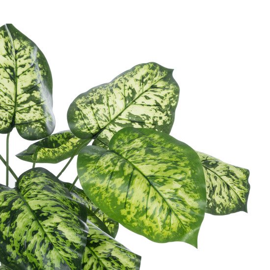 GloboStar® Artificial Garden DIEFFENBACHIA PLANT 20914 Διακοσμητικό Φυτό Διφενμπάχια Φ58 x Υ75cm