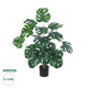 GloboStar® Artificial Garden MONSTERA PLANT 20923 - Διακοσμητικό Φυτό Μονστέρα Φ80 x Υ80cm