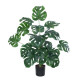 GloboStar® Artificial Garden MONSTERA PLANT 20923 - Διακοσμητικό Φυτό Μονστέρα Φ80 x Υ80cm