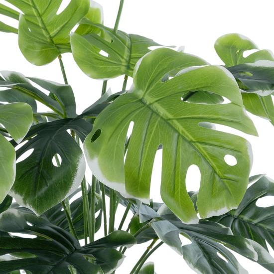 GloboStar® Artificial Garden MONSTERA PLANT 20924 - Διακοσμητικό Φυτό Μονστέρα Φ90 x Υ80cm