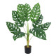 GloboStar® Artificial Garden MONSTERA PLANT 20937 - Διακοσμητικό Φυτό Μονστέρα Φ90 x Υ80cm