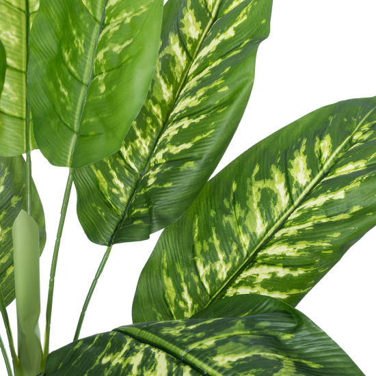 GloboStar® Artificial Garden CALATHEA PLANT 20940 Διακοσμητικό Φυτό Καλαθέα Φ80 x Υ90cm