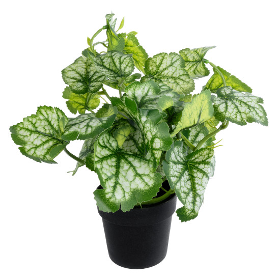 GloboStar® Artificial Garden BEGONIA PLANT 20958 Διακοσμητικό Φυτό Βιγόνια Φ47 x Υ22cm