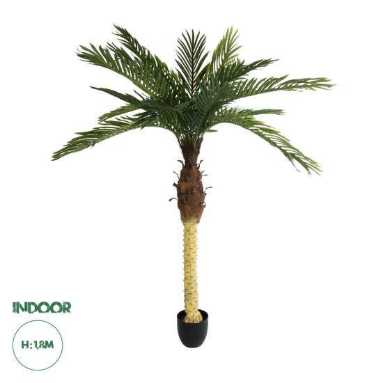 GloboStar® Artificial Garden PHOENIX PALM TREE 20968 Τεχνητό Διακοσμητικό Φυτό Φοίνικας Φ150 x Υ180cm