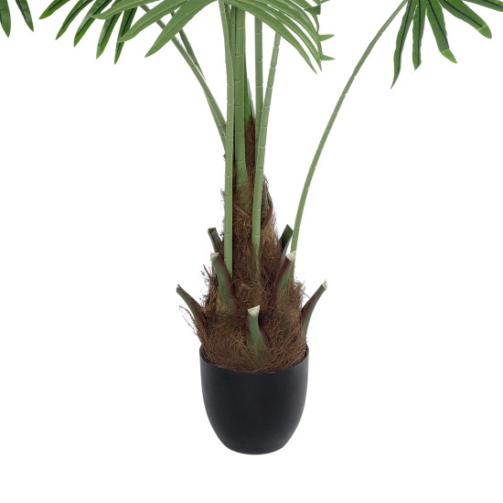 GloboStar® Artificial Garden SERENOA PALM PLANT 20972 Διακοσμητικό Φυτό Φοίνικα Σερενόα Φ103 x Υ180cm