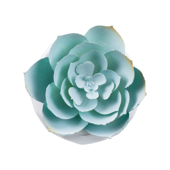 GloboStar® Artificial Garden SUCCULENT ECHEVERIA 20996 Διακοσμητικό Φυτό Παχύφυτο Εχεβέρια Υ7cm