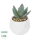 GloboStar® Artificial Garden SUCCULENT ALOE POTTED PLANT 20999 Διακοσμητικό Φυτό Αλόη  Φ7 x Υ9cm