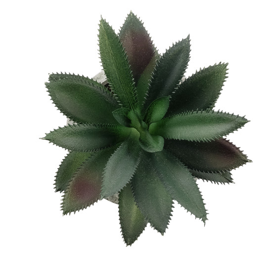 GloboStar® Artificial Garden SUCCULENT ALOE 21011 Διακοσμητικό Φυτό Παχύφυτο Αλόη Υ13cm