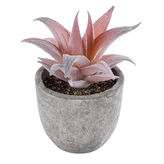 GloboStar® Artificial Garden SUCCULENT ALOE 21032 Διακοσμητικό Φυτό Παχύφυτο Αλόη Υ11cm