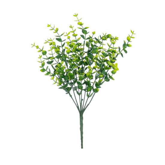 GloboStar® Artificial Garden  EUCALYPTUS BRANCH 21065 Διακοσμητικό Κλαδί Ευκάλυπτος Φ17 x Υ30cm