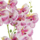 GloboStar® Artificial Garden PINK ORCHID 21077 Διακοσμητικό Φυτό Ροζ Ορχιδέα Υ45cm