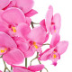 GloboStar® Artificial Garden HOT PINK ORCHID 21127 Διακοσμητικό Φυτό Έντονο Ροζ Ορχιδέα Υ39cm