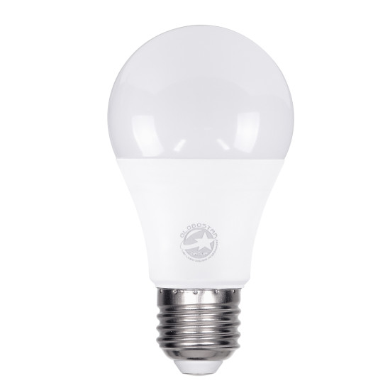 GloboStar® 60030 Λάμπα LED E27 A60 Γλόμπος 12W 1392lm 260° AC 220-240V IP20 Φ6 x Υ11cm Ψυχρό Λευκό 6000K - 3 Years Warranty