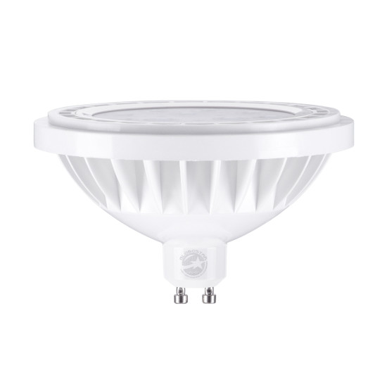 GloboStar® 60130 Σποτ LED GU10 AR111 12W 1164lm 36° AC 220-240V IP20 Φ11 x Υ6.6cm Φυσικό Λευκό 4500K Dimmable - 3 Χρόνια Εγγύηση