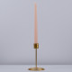 GloboStar® BABY-PINK 35201 ΣΕΤ 4 Αρωματικά Κεριά Κηροπηγίου Παραφίνης με Άρωμα Μπουκέτο Τριαντάφυλλο Ροζ Μ2 x Π2 x Υ25cm