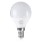 GloboStar® 60015 Λάμπα LED E14 G45 Γλομπάκι 6W 600lm 260° AC 220-240V IP20 Φ4.5 x Υ7.8cm Ψυχρό Λευκό 6000K - 3 Years Warranty