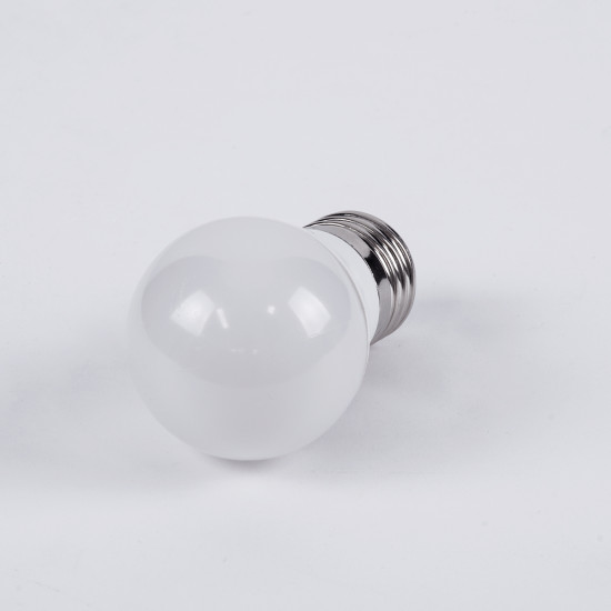 GloboStar® 60020 Λάμπα LED E27 G45 Γλομπάκι 4W 376lm 260° AC 220-240V IP20 Φ4.5 x Υ7.8cm Θερμό Λευκό 2700K - 3 Years Warranty