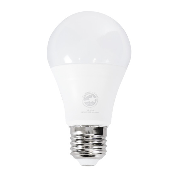 GloboStar® 60046 Λάμπα LED E27 A60 Γλόμπος 10W 970lm 260° AC 220-240V IP20 Φ6 x Υ11cm Φυσικό Λευκό 4500K Dimmable - 3 Years Warranty