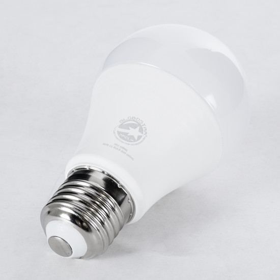 GloboStar® 60046 Λάμπα LED E27 A60 Γλόμπος 10W 970lm 260° AC 220-240V IP20 Φ6 x Υ11cm Φυσικό Λευκό 4500K Dimmable - 3 Years Warranty