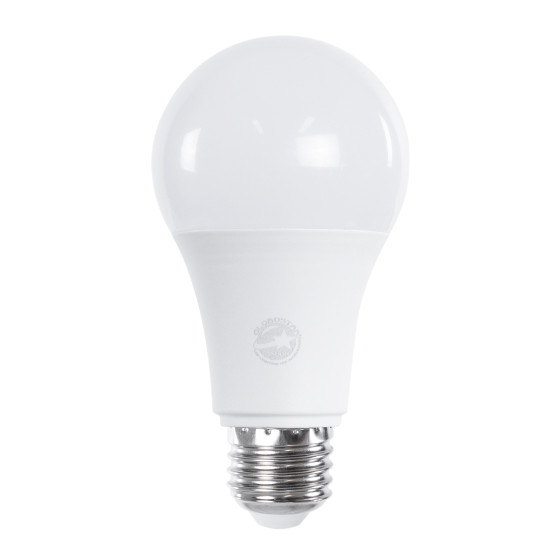 GloboStar® 60055 Λάμπα LED E27 A60 Γλόμπος 10W 970lm 260° AC 175-265V IP20 Φ6 x Υ11cm Φυσικό Λευκό 4500K με Αισθητήρα Κίνησης Micro Wave - 3 Χρόνια Εγγύηση