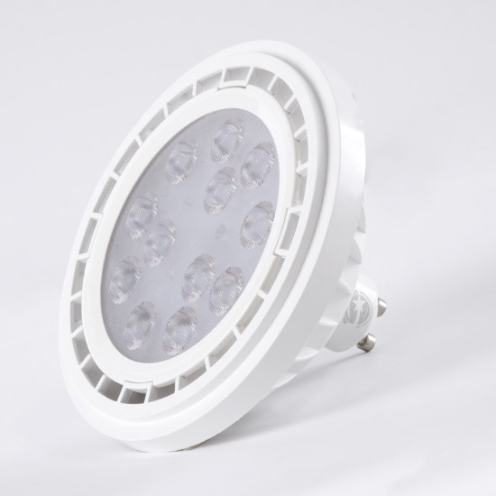 GloboStar® 60124 Σποτ LED GU10 AR111 12W 1164lm 36° AC 220-240V IP20 Φ11 x Υ6.6cm Φυσικό Λευκό 4500K - 3 Χρόνια Εγγύηση