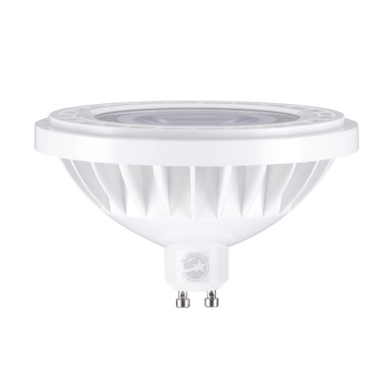 GloboStar® 60126 Σποτ LED GU10 AR111 15W 1500lm 12° AC 220-240V IP20 Φ11 x Υ6.6cm Ψυχρό Λευκό 6000K - 3 Χρόνια Εγγύηση