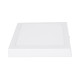 GloboStar® 60203 Εξωτερικό LED Panel 22x22cm 20W 2180lm 120° AC 220-240V IP20 Μ22 x Π22 x Υ3cm Ψυχρό Λευκό 6000K - 3 Χρόνια Εγγύηση