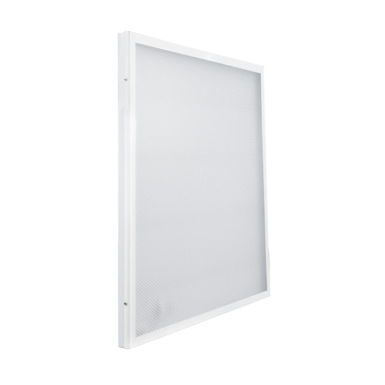 GloboStar® 60215 LED Panel Transparent 60x60cm 44W 4400lm 120° CRI≥80Ra AC 220-240V IP20 Μ60 x Π60 x Υ2.5cm - Ψυχρό Λευκό 6000K - 2 Χρόνια Εγγύηση