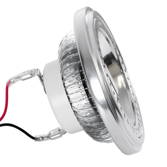 GloboStar® DARKO 60381 Σποτ LED Indirect Anti-Glare AR111 14W 1694lm 40° AC 220-240V IP20 Φ11.1 x Υ6.6cm Ψυχρό Λευκό 6000K Dimmable - Bridgelux High Lumen COB Gen2 - TÜV Certified Driver - 5 Years Warranty